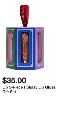 Victoria's Secret Lip 5-Piece Holiday Lip Gloss Gift Set offer