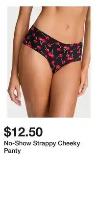 Victoria's Secret No-Show Strappy Cheeky Panty offer