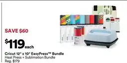 Michaels cricut 12 x 10 easyPress Bundle offer