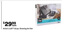 Michaels Artist's Loft 53 pc. Drawing Art Set offer