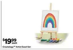 Michaels creatology Artist easel Set offer