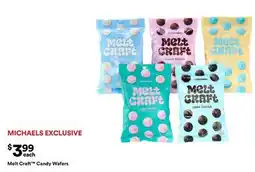 Michaels Melt craft candy Wafers offer