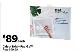 Michaels cricut BrightPad Go offer