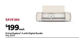 Michaels Cricut explore 4 with Digital Bundle offer