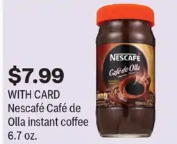 CVS Nescafé Café de Olla instant coffee offer