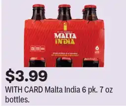 CVS Malta India 6 pk. 7 oz bottles offer