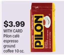 CVS Pilon café espresso ground coffee offer