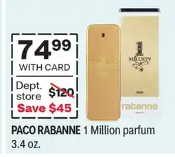 CVS PACO RABANNE 1 Million parfum offer