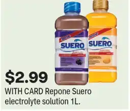 CVS Repone Suero electrolyte solution 1L offer