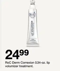 Target RoC Derm Correxion 0.34 - oz. lip volumizer treatment offer
