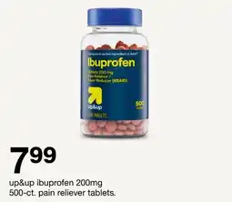 Target up & up ibuprofen 200mg 500-ct. pain reliever tablets offer