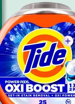Target Tide Oxi Boost 25-ct. laundry detergent pods offer
