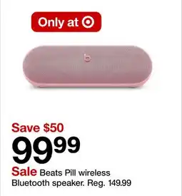 Target Beats Pill wireless Bluetooth speaker offer