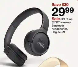 Target JBL Tune 520BT wireless Bluetooth headphones offer