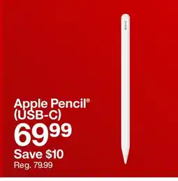 Target Apple Pencil (USB-C) offer