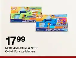 Target NERF Jade Strike & NERF Cobalt Fury toy blasters offer