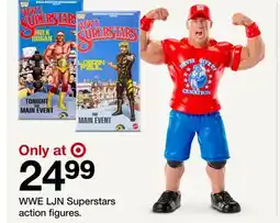 Target WWE LJN Superstars action figures offer