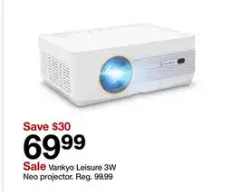 Target Vankyo Leisure 3W Neo projector offer