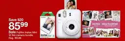 Target Fujifilm Instax Mini 12 film camera bundle offer