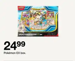 Target Pokémon EX box offer