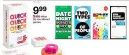 Target What Do You Meme? games offer