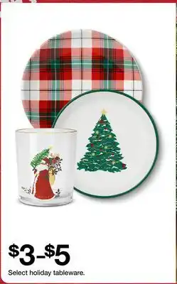 Target Select Holiday Tableware offer
