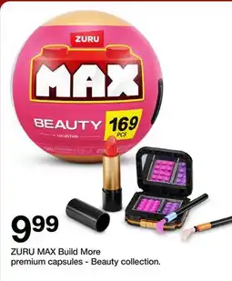 Target ZURU MAX Build More premium capsules - Beauty collection offer