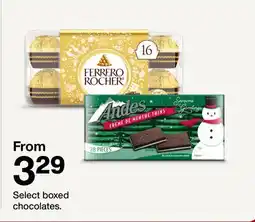 Target Select boxed chocolates offer