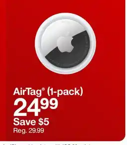 Target AirTag (1-pack) offer