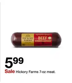Target Hickory Farms 7-oz meat offer