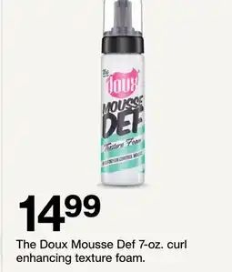Target The Doux Mousse Def 7-oz. curl enhancing texture foam offer