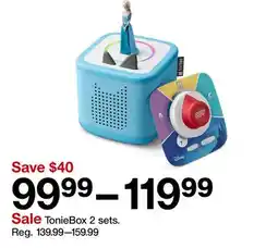 Target TonieBox 2 sets offer