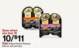 Target Sheba Perfect Portions offer