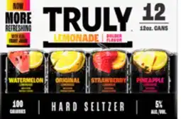 Target Truly & more 12-pk. hard seltzers offer