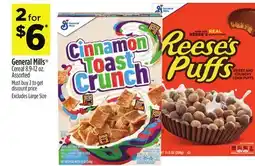 Dollar General General Mills Cereal offer