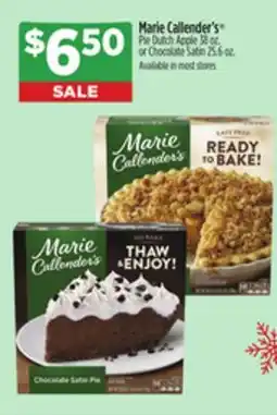 Dollar General Marie Callender's Pie Dutch Apple offer