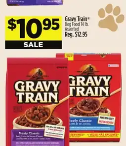 Dollar General Gravy Train Dog Food offer