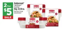 Dollar General Rubbermaid TakeAlongs offer