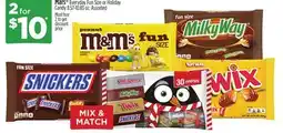 Dollar General Mars Everyday Fun Size or Holiday Candy offer