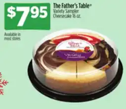 Dollar General The Father's Table Variety Sampler Cheesecake offer
