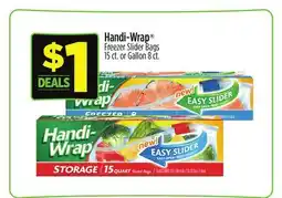 Dollar General Handi-Wrap Freezer Slider Bags offer