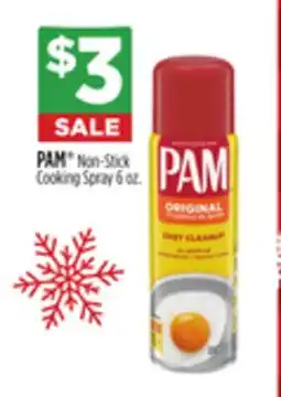 Dollar General PAM Non-Stick Cooking Spray offer