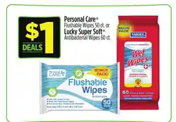 Dollar General Personal Care or Lucky Super Soft offer