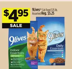 Dollar General 9Lives Cat Food offer