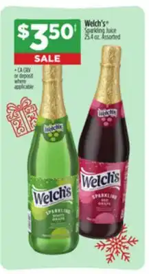Dollar General Welch's Sparkling Juice offer
