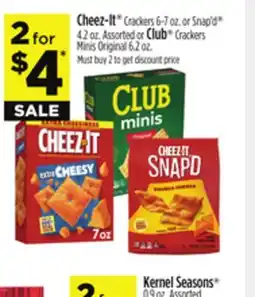 Dollar General Cheez-It or Club offer