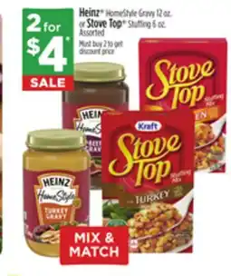 Dollar General Heinz or Stove Top offer