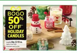 Dollar General HOLIDAY CANDLES offer