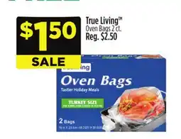 Dollar General True Living TM Oven Bags offer