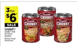 Dollar General Campbell's Chunky Soup offer